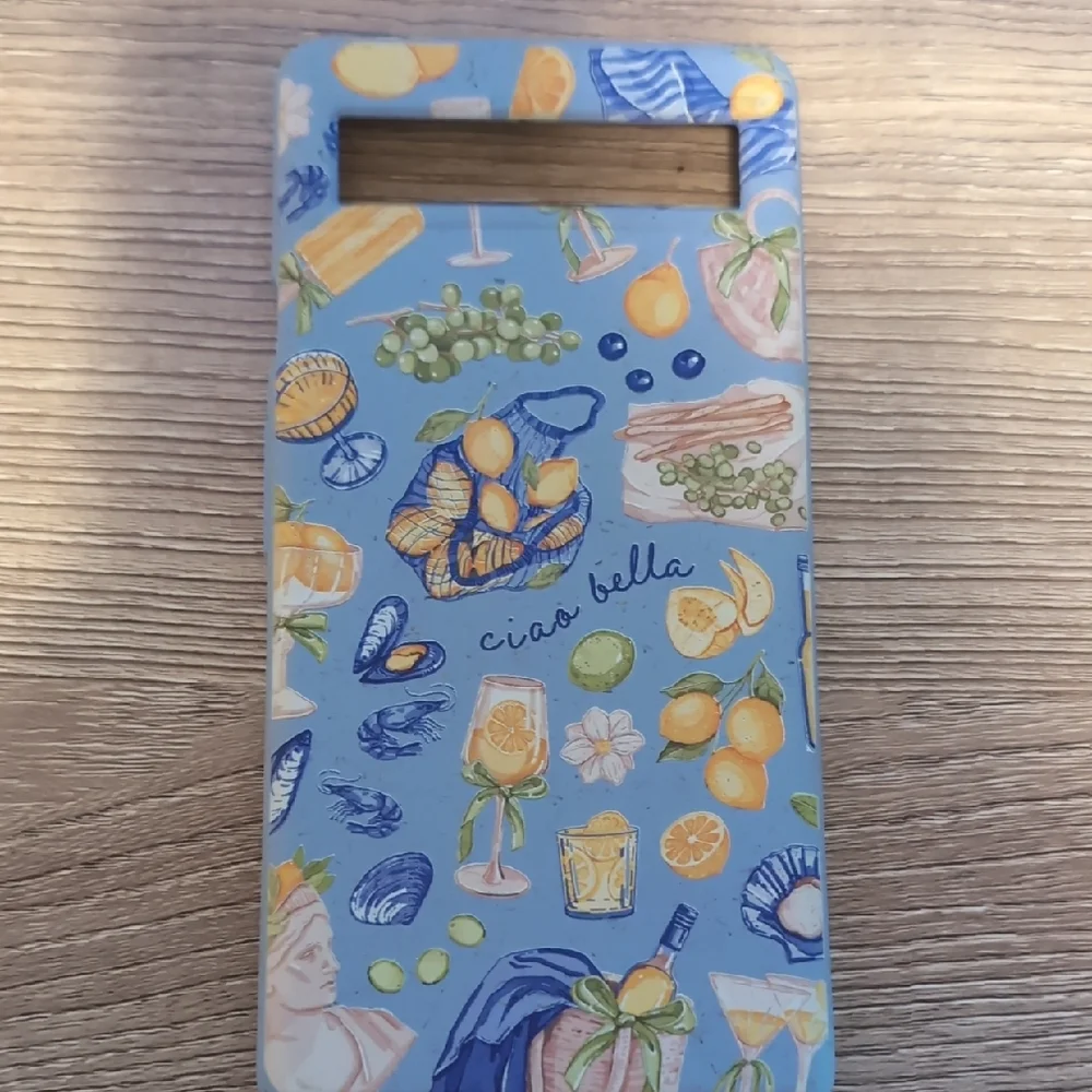 Ciao Bella Blue Fruit Pattern Phone Case